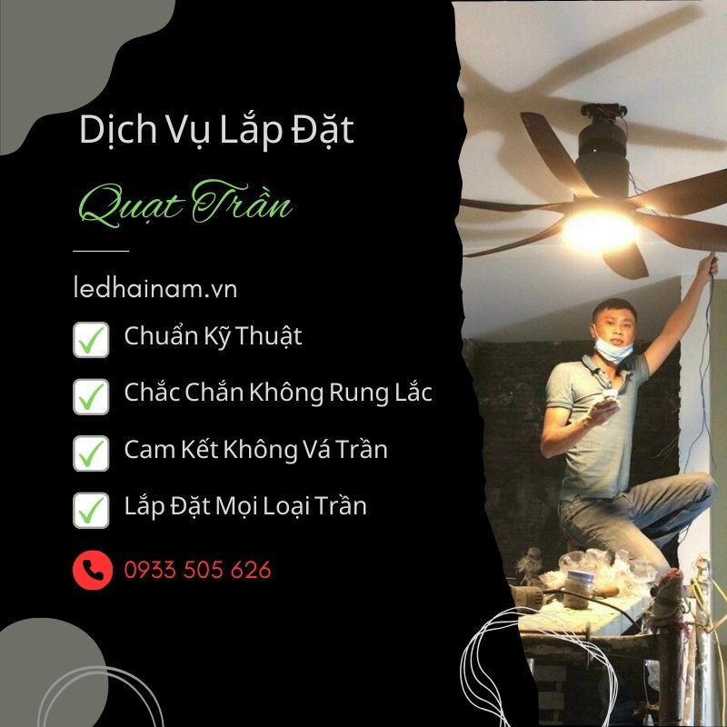 Thợ Lắp Đặt Quạt Trần Đèn
