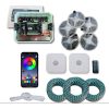 Bộ Đầy Đủ Đèn LED Cầu Thang Thông Minh Cảm Ứng ANH BO DAY DU DEN LED CAU THANG THONG MINH CAM UNG 2