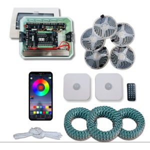Bộ Đầy Đủ Đèn LED Cầu Thang Thông Minh Cảm Ứng