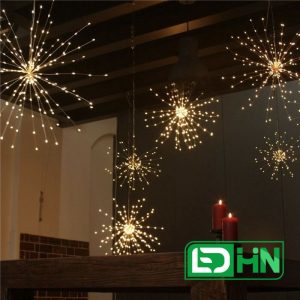 led phao hoa mau vang
